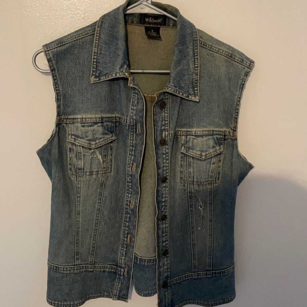 Denim Vest by WilliSmith size small